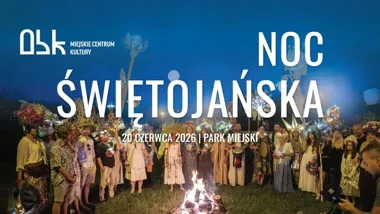Noc Świętojańska w Parku Miejskim - wianki, paprocie i dzikie jabłka pod gwiazdami